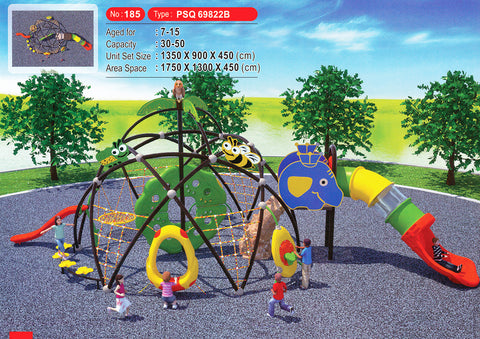 PLAYGROUND ROPE CLIMBING NET FOR KIDS D185