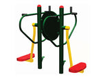 DOUBLE WAIST PENDULUM + DOUBLE BAR LEG LIFTER PS A-48